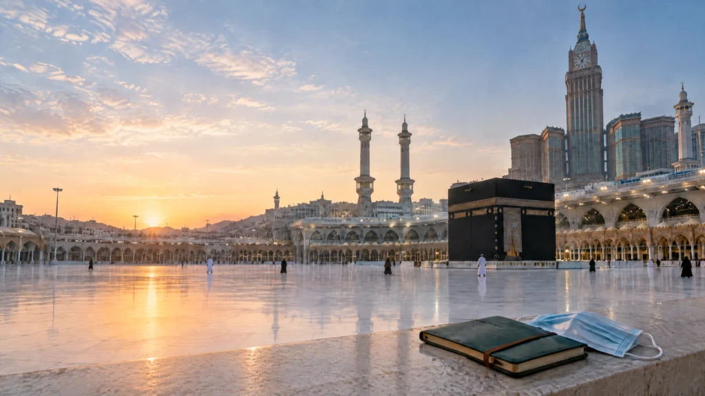 Pandemia COVID-19 coronavirus y el Hajj y la Umrah